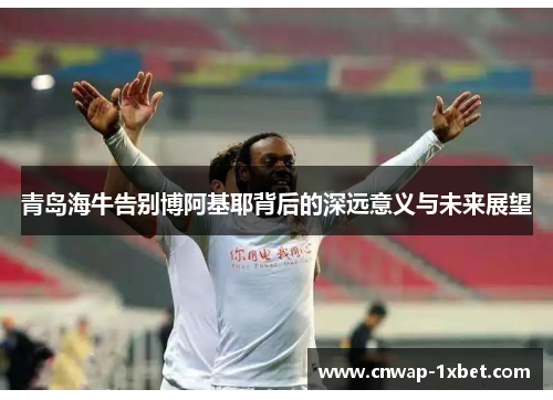 青岛海牛告别博阿基耶背后的深远意义与未来展望